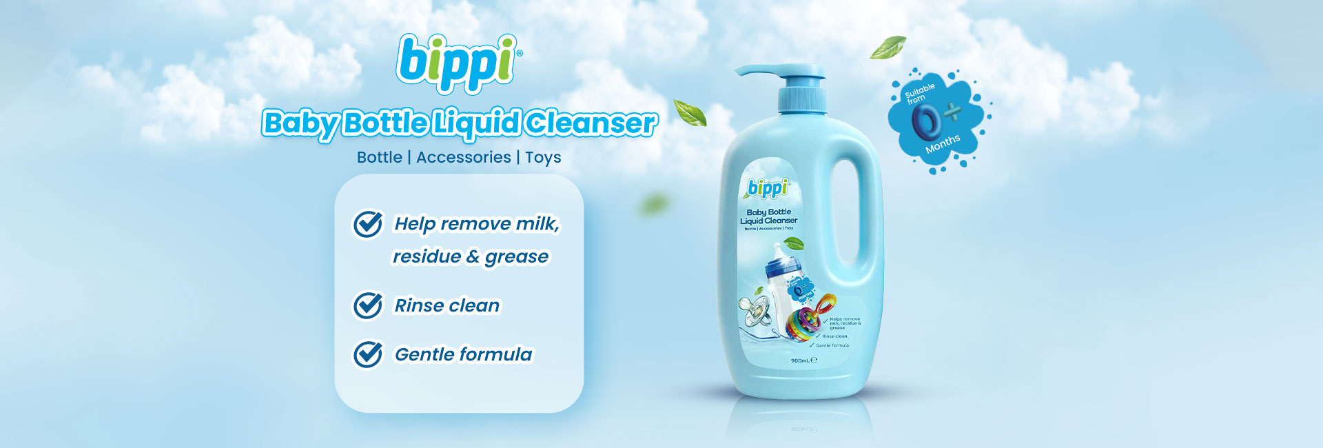 Bippi <span>Bottle Liquid Cleanser</span>
