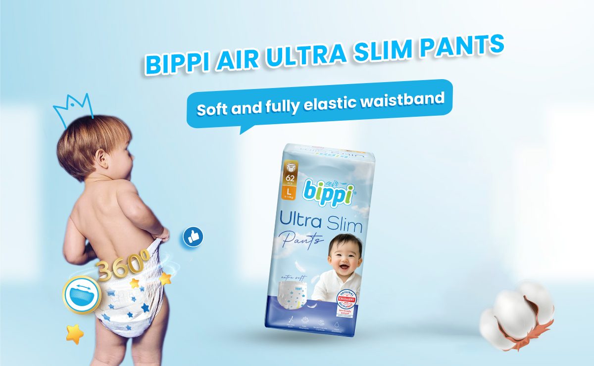 BIPPI Air Ultra Slim Pants Banner EN